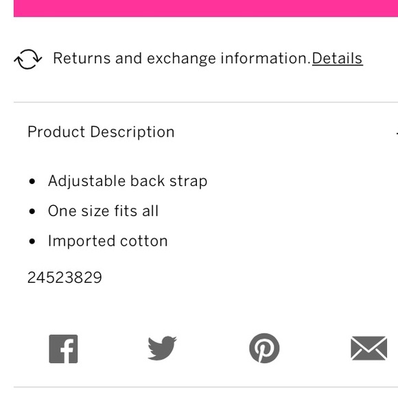 NEW💕VS PINK 🌈RAINBOW DOG BLACK PRIDE HAT - Picture 3 of 4